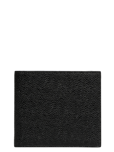 Shop Thom Browne Billfold Wallet In Black