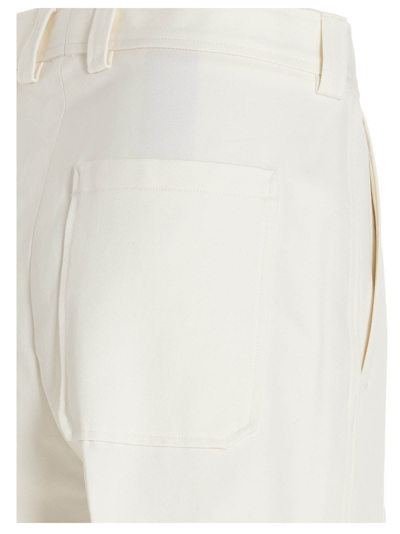 Shop Ermenegildo Zegna Pants In White