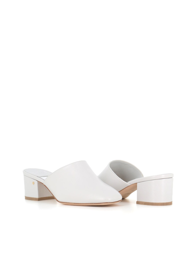 Shop Laurence Dacade Sabot Daria In White