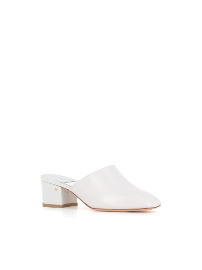 Shop Laurence Dacade Sabot Daria In White