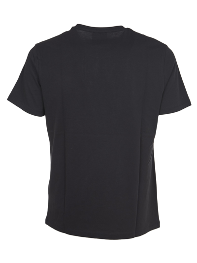 Shop Peuterey Black Cotton T-shirt