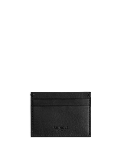 Shop Shinola Men's Five-pocket Leather Card Case In Black