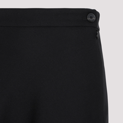 Shop Balenciaga Wool Skirt In Black