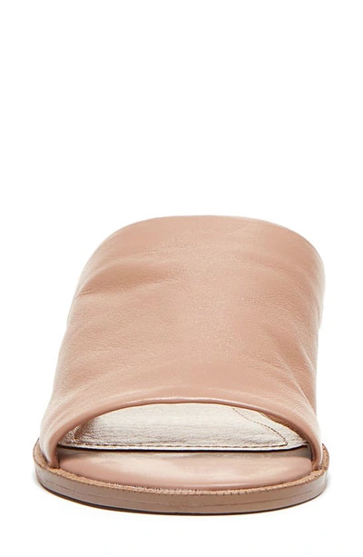Shop Kelsi Dagger Brooklyn Ruthie Slide Sandal In Pale Pink Leather