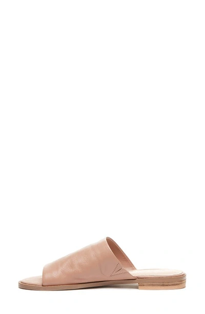 Shop Kelsi Dagger Brooklyn Ruthie Slide Sandal In Pale Pink Leather
