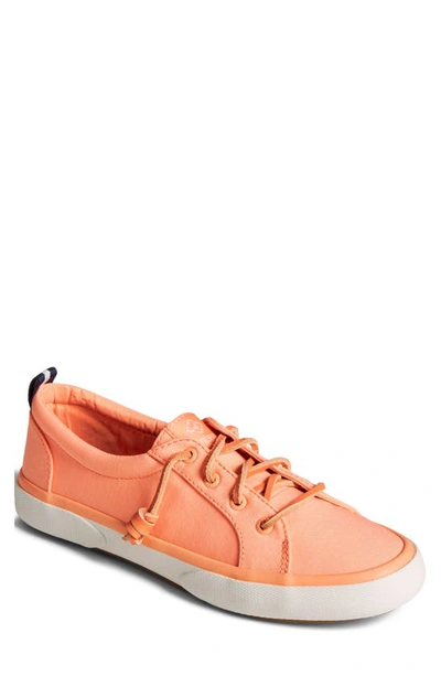 Shop Sperry Top-sider Pier Wave Seacycled Sneaker In Peach