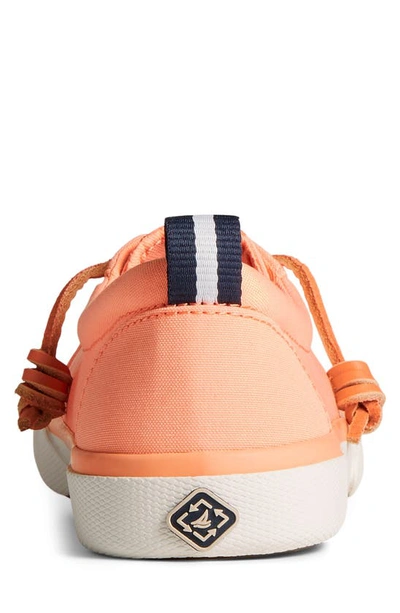 Shop Sperry Top-sider Pier Wave Seacycled Sneaker In Peach