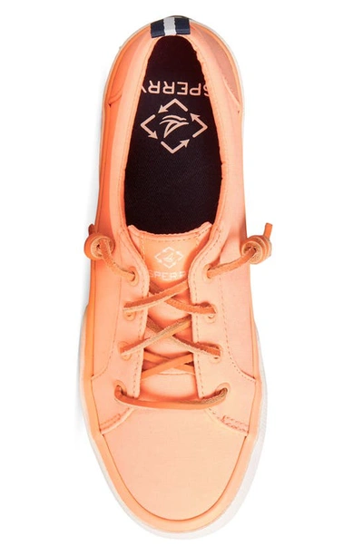 Shop Sperry Top-sider Pier Wave Seacycled Sneaker In Peach