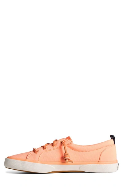 Shop Sperry Top-sider Pier Wave Seacycled Sneaker In Peach