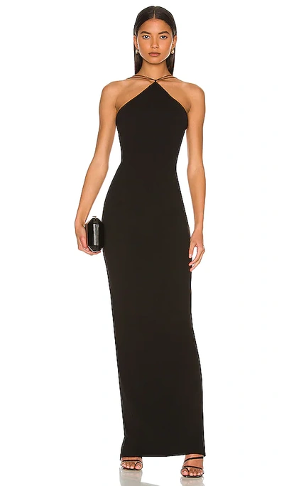 Shop Nookie Trinity Gown In Black