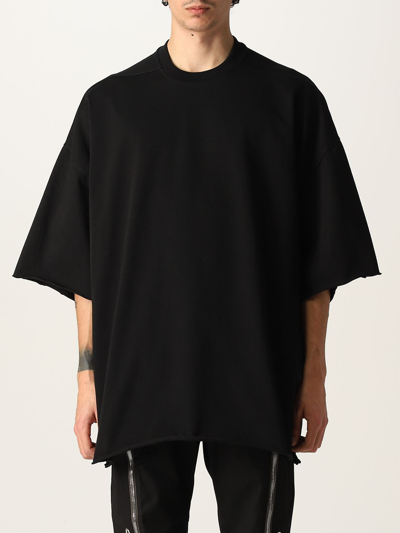 Shop Rick Owens Over Fit Tshirt In Black