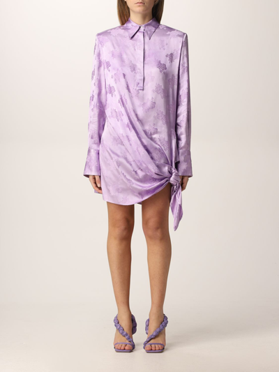 Shop Giuseppe Di Morabito Dress  Woman Color Lilac