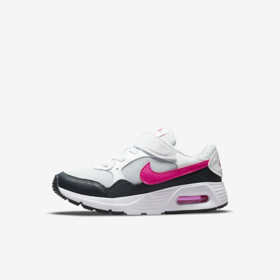 Shop Nike Air Max Sc Little Kids' Shoes In Pure Platinum,white,off Noir,pink Prime