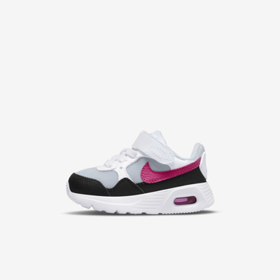 Shop Nike Air Max Sc Baby/toddler Shoes In Pure Platinum,white,off Noir,pink Prime