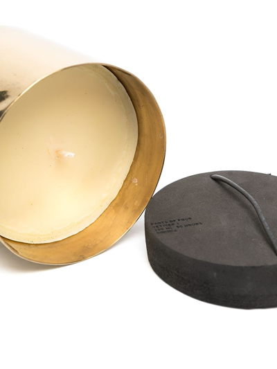 Parts Of Four Vetiver Scented Candle In Gold