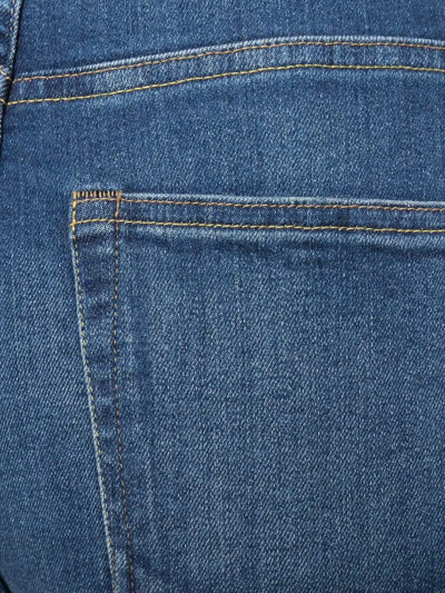 Tu Es Mon Tresor High-waisted Flared Jeans In Blau