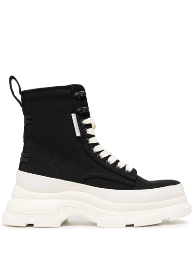 Shop Both Chunky High-top Sneakers In Schwarz