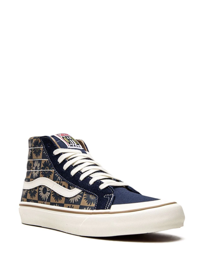 Shop Vans Sk8-hi 138 Decon Sneakers In Blau