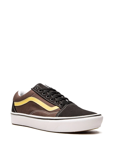 Shop Vans Old Skool Comfycush "tri-tone" Sneakers In Brown