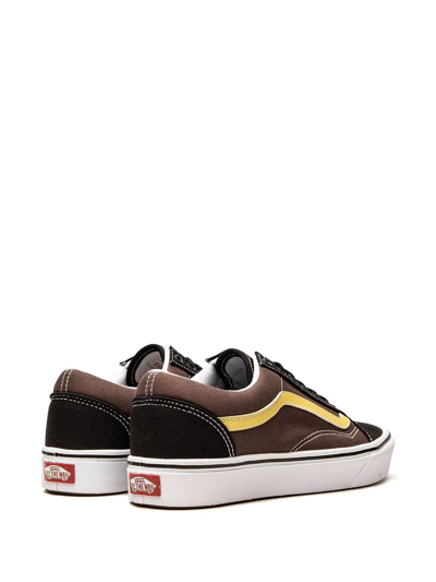 Shop Vans Old Skool Comfycush "tri-tone" Sneakers In Brown