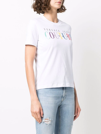 Jeans Couture T-shirt In Bianco | ModeSens