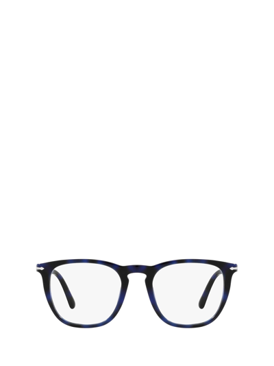 Persol Po3266v Blue Unisex Eyeglasses In Blue