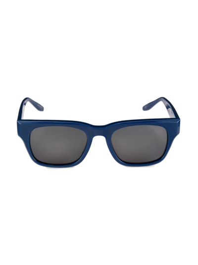 Shop Barton Perreira Men's  X Teddy Vonranson 55mm Sunglasses In Royal