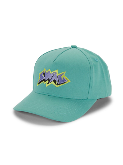 Shop Swag Golf Men's Throwback Swag Snapback Hat In Aqua
