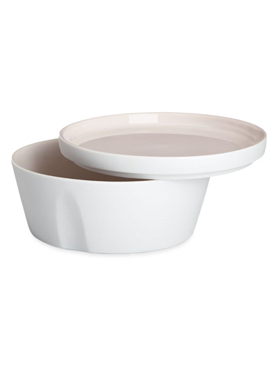 Shop Degrenne Paris L'econome By Starck 2-piece Small Bowl & Plate Set In Pink