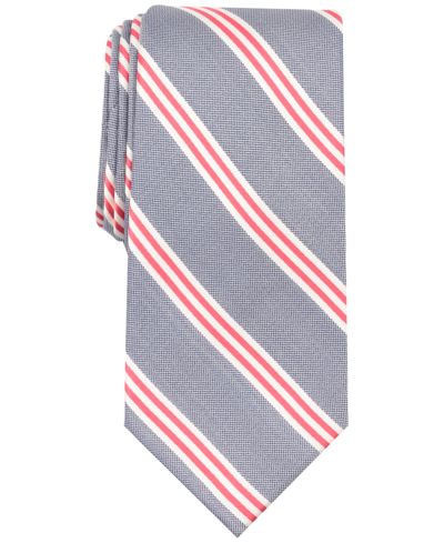 Shop Nautica Men's Holland Stripe Silk Tie In Nantucket