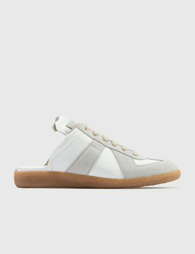 Shop Maison Margiela Replica Mule Sneakers In White