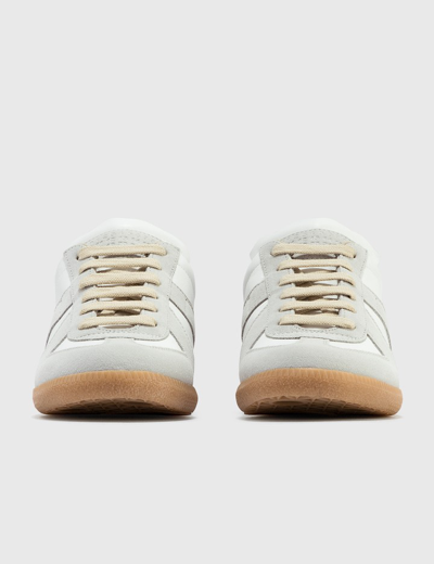 Shop Maison Margiela Replica Mule Sneakers In White