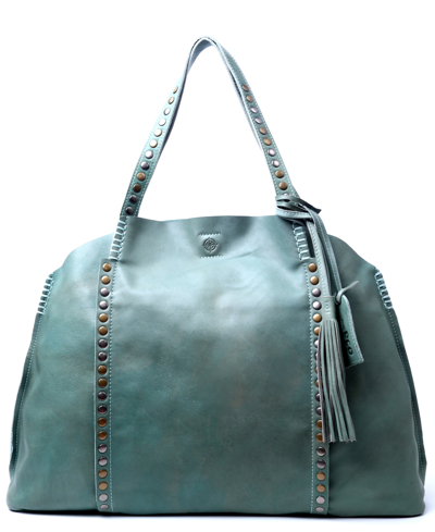 Shop Old Trend Women's Genuine Leather Birch Tote Bag In Mint