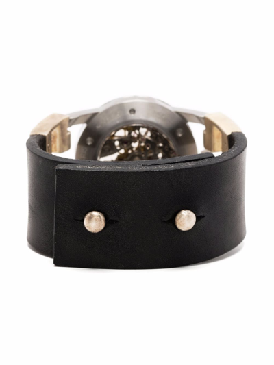 Parts Of Four X Fob Paris R401 Hyperstrap-t Watch In Black