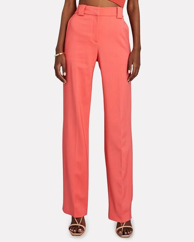 Shop A.l.c Kennedy Flared Leg Pants In Pink