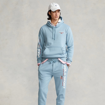 Shop Ralph Lauren Polo Sport Fleece Jogger Pant In Blue Note