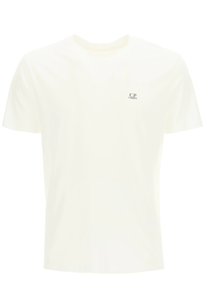 Shop C.p. Company Micro Logo T-shirt In White