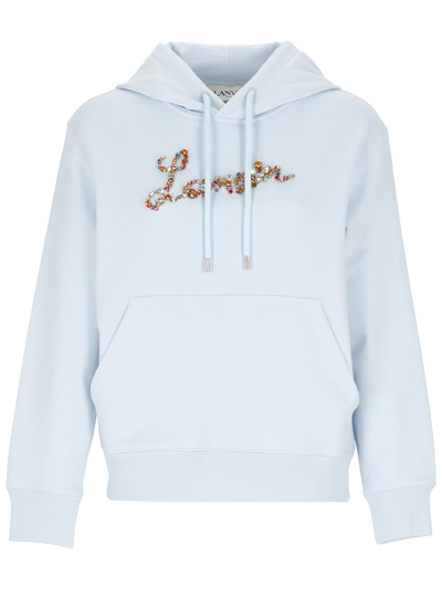 Shop Lanvin Sweaters Light Blue