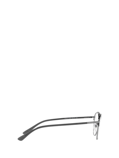 Shop Prada Eyewear Eyeglasses In Matte Black / Gunmetal