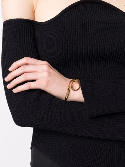 Wouters & Hendrix Serpentine Swirl Bracelet In Gold