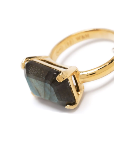 Shop Wouters & Hendrix Serpentine Statment Ring In Gold