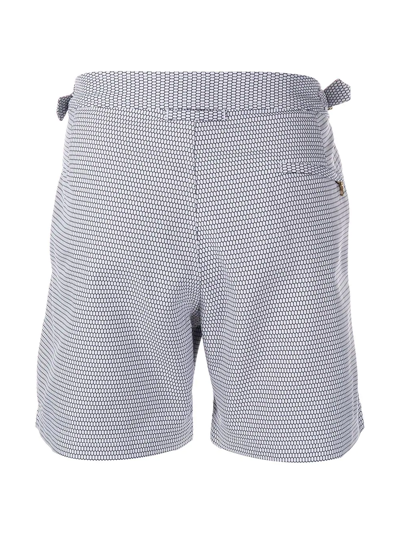 Shop Orlebar Brown Adjustable-fit Swim Shorts In Blau
