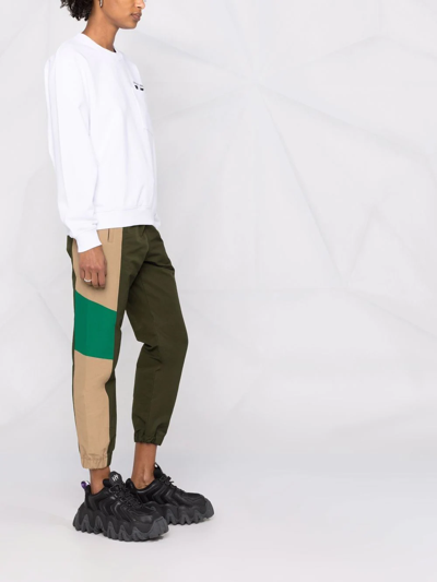 Off-white Marker Logo-print Sweatshirt In White