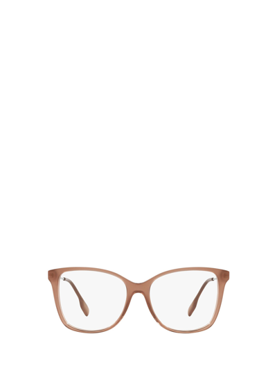 Shop Burberry Eyeglasses In Opal Brown Gradient