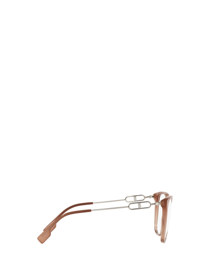 Shop Burberry Eyeglasses In Opal Brown Gradient