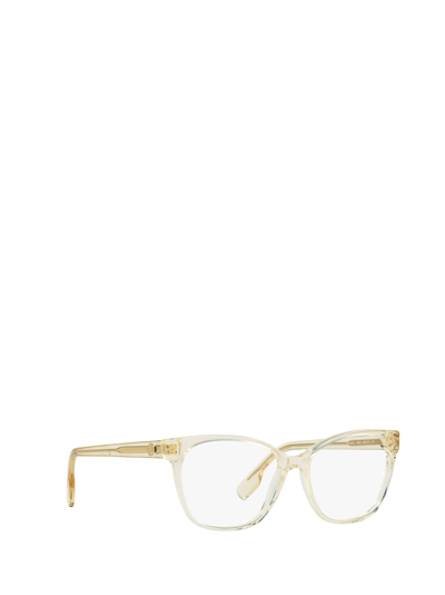 Shop Burberry Eyeglasses In Yellow