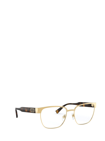 Shop Versace Eyewear Eyeglasses In Gold