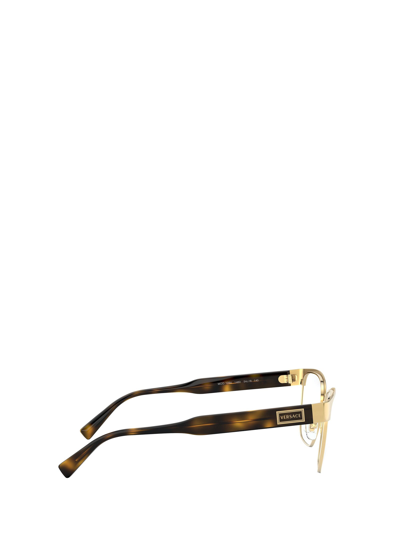 Shop Versace Eyewear Eyeglasses In Gold