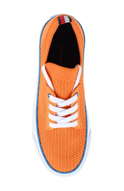 Shop Tommy Hilfiger Gessie Sneaker In Orange