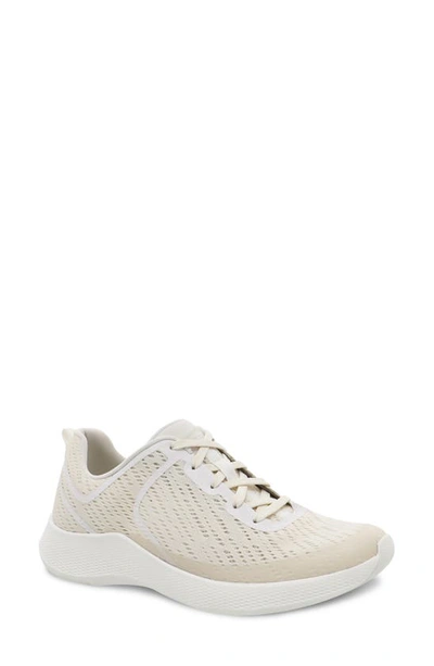 Dansko Sky Sneaker In Ivory Mesh